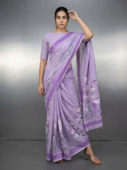 Soft Muga Cotton Resham Weaving Saree