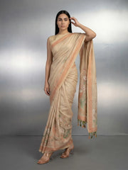 Soft Muga Cotton Resham Weaving Saree