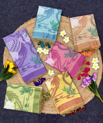 Soft Muga Cotton Resham Weaving Saree