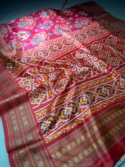 Trending Rajwadi Elephant Printed Patola Silk Saree