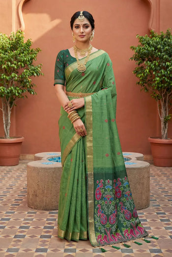 Soft Muga Cotton Summer Special Saree