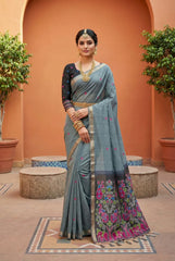 Soft Muga Cotton Summer Special Saree