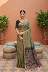 Soft Muga Cotton Summer Special Saree