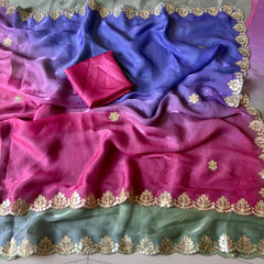 Wedding Season Special Gotapatti Designer Saree