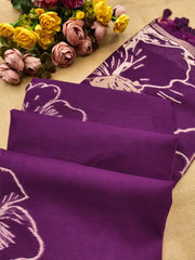 Beautiful Soft Muga Cotton Saree