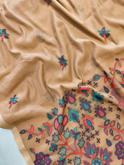 Chanderi Cotton Jamdani Weaving Saree