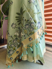 Tissue Silk Pichwai Weaving Saree