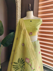 Tissue Silk Pichwai Weaving Saree