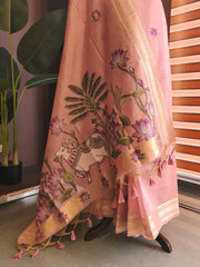 Tissue Silk Pichwai Weaving Saree