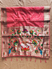 Soft Organza Rajhans Paithani Saree