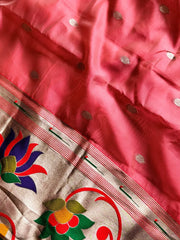 Soft Organza Rajhans Paithani Saree