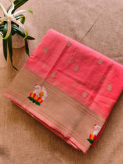 Soft Organza Rajhans Paithani Saree