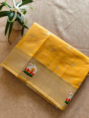 Soft Organza Rajhans Paithani Saree