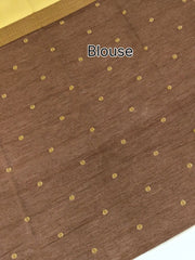 Chanderi Cotton Mithila Concept Weaving Saree