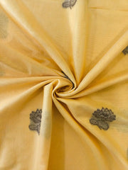 Chanderi Cotton Mithila Concept Weaving Saree