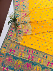 Soft Banarasi Silk Pashmina Weave Saree