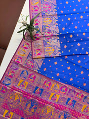 Soft Banarasi Silk Pashmina Weave Saree
