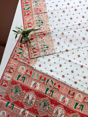 Soft Banarasi Silk Pashmina Weave Saree