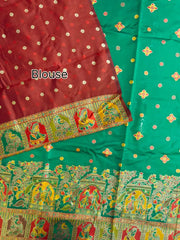 Soft Banarasi Silk Pashmina Weave Saree