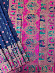 Soft Banarasi Silk Pashmina Weave Saree