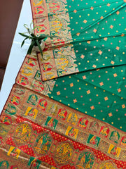 Soft Banarasi Silk Pashmina Weave Saree