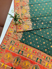 Soft Banarasi Silk Pashmina Weave Saree
