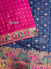 Soft Banarasi Silk Pashmina Weave Saree