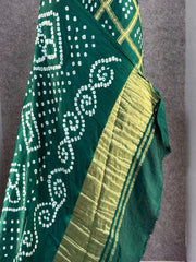 Pure Gaji Silk Gharchola Saree