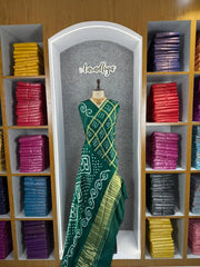 Pure Gaji Silk Gharchola Saree