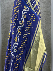 Pure Gaji Silk Gharchola Saree