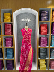 Pure Gaji Silk Gharchola Saree