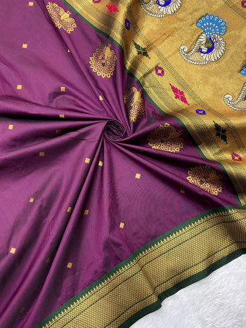 Premium Mayurika Paithani Silk Woven Saree