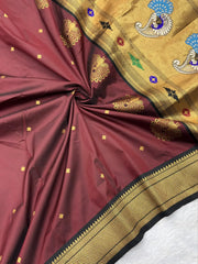 Premium Mayurika Paithani Silk Woven Saree