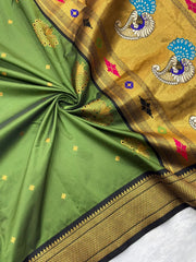 Premium Mayurika Paithani Silk Woven Saree