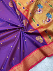 Premium Mayurika Paithani Silk Woven Saree