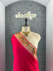 Premium Patola Weaving Elephant Design Saree