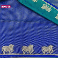 Premium Khadi Raw Silk Cow Weaving Saree
