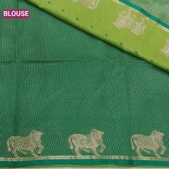 Premium Khadi Raw Silk Cow Weaving Saree