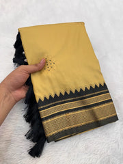 Soft Ilkal Paithani Silk Saree