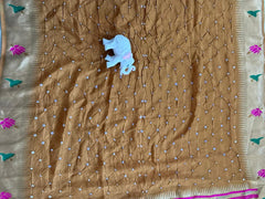 Soft Viscose Rich Paithani Patola Fusion Saree
