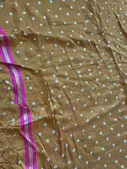 Soft Viscose Rich Paithani Patola Fusion Saree