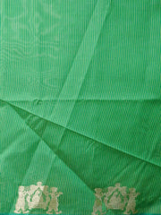 Khadi Raw Silk Traditional Barrat Pattern Saree