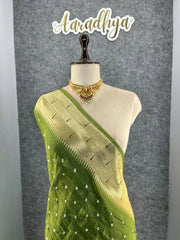 Royal Paithani Bandhani Fusion Weave Saree