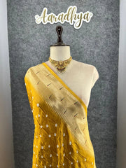 Royal Paithani Bandhani Fusion Weave Saree