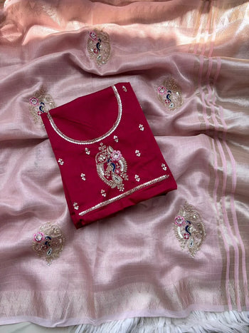 Wedding Season Special Designer Handwork Saree