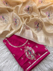 Wedding Season Special Designer Handwork Saree