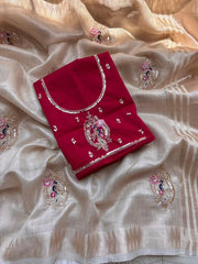 Wedding Season Special Designer Handwork Saree