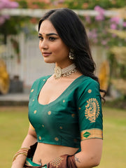 Soft Ilkal Paithani Silk Saree