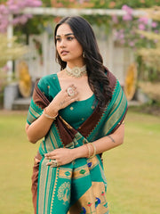 Soft Ilkal Paithani Silk Saree