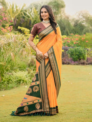 Soft Ilkal Paithani Silk Saree